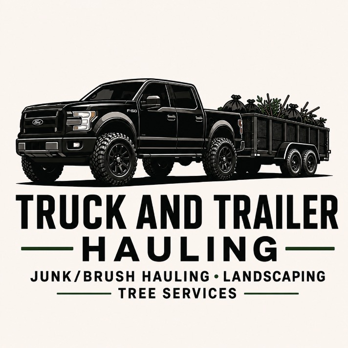 Truck and Trailer Hauling — Junk/Brush Hauling, Landscaping, Tree Services